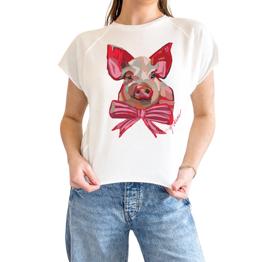 "Pig Love" Edgy-Short Sleeve Shirt
