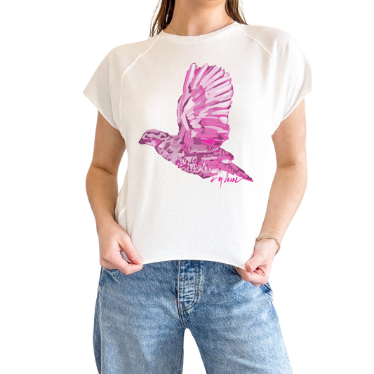 "Quail Love" Edgy-Short Sleeve Shirt