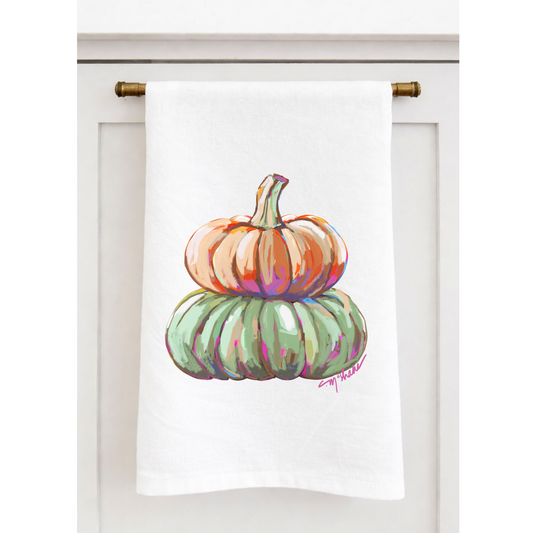 Pumpkin Tea Towel