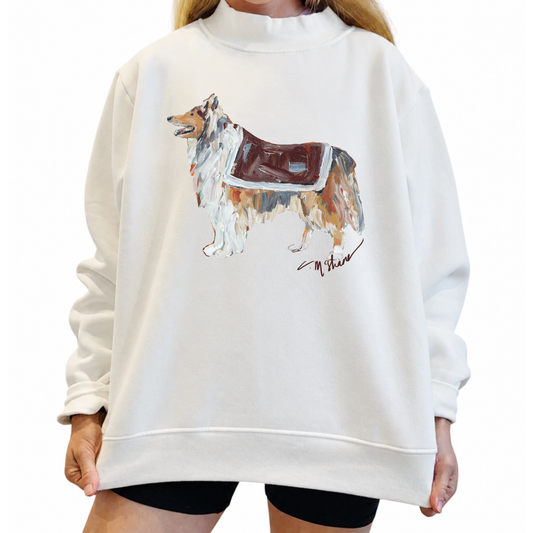 "Classic Collie" Mock Neck (One Size)