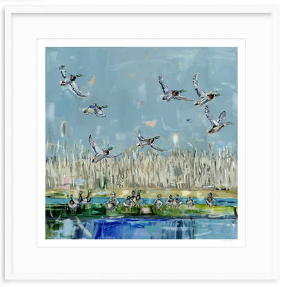 "Duck Season" on paper