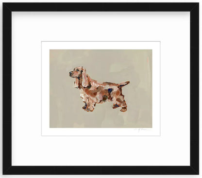 English Cocker Spaniel Fine Art Print