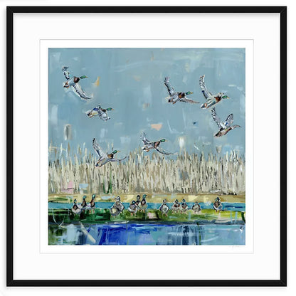 "Duck Season" on paper