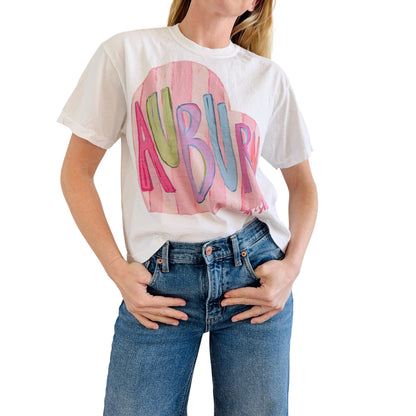 "Auburn Love" Comfort Color Art-T-shirt