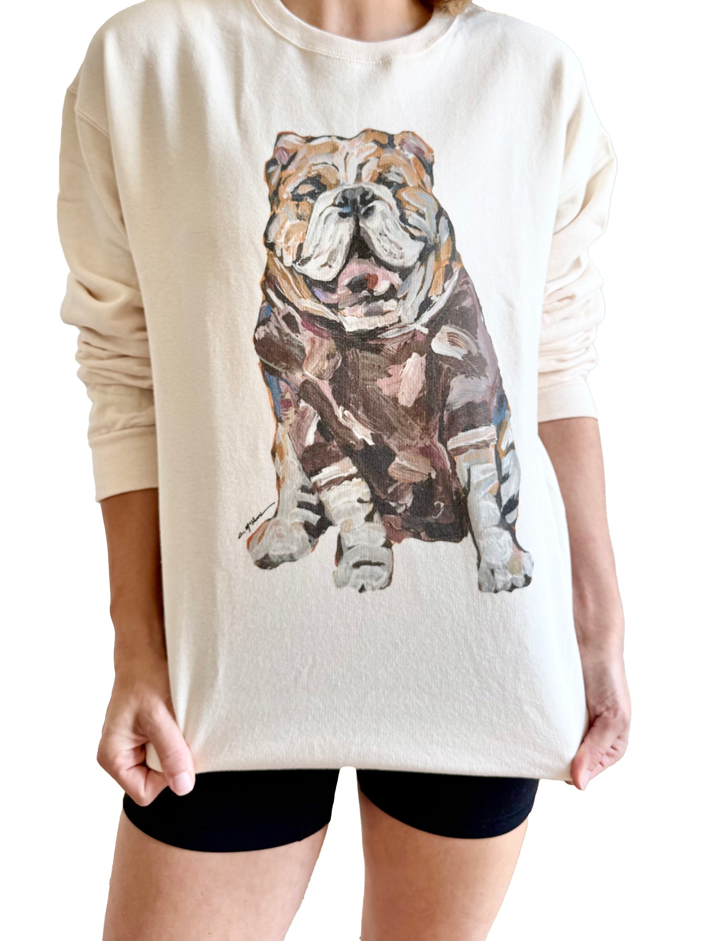 "Bulldog Maroon" Sweatie