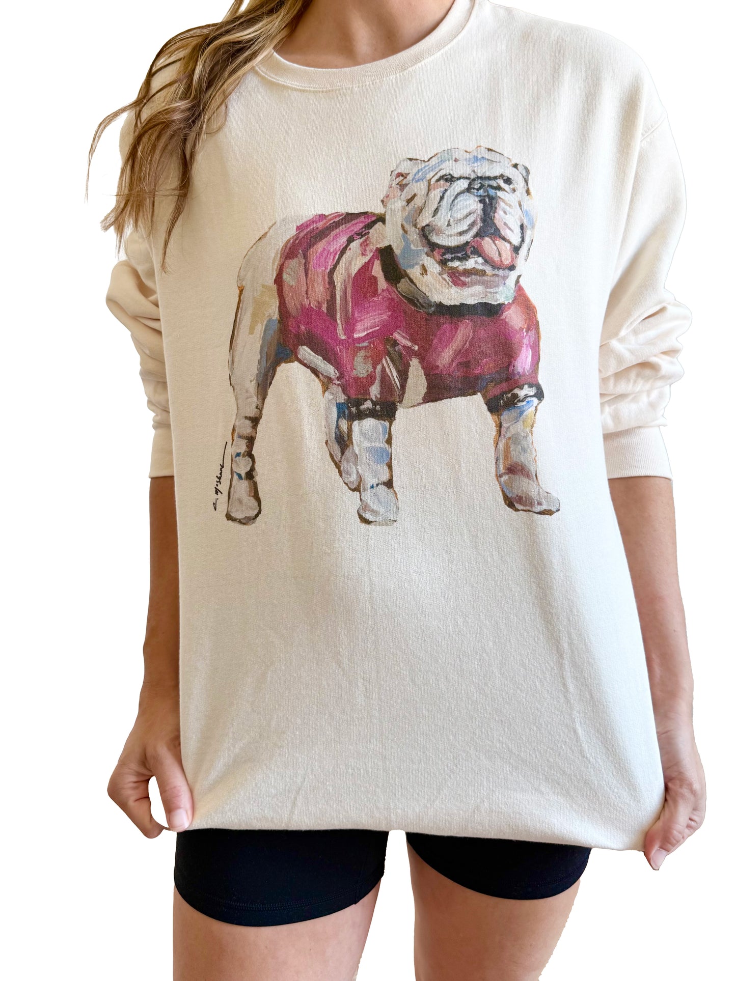 "Bulldog Red" Sweatie