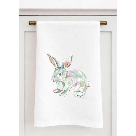 "Bunny Love" Tea Towel