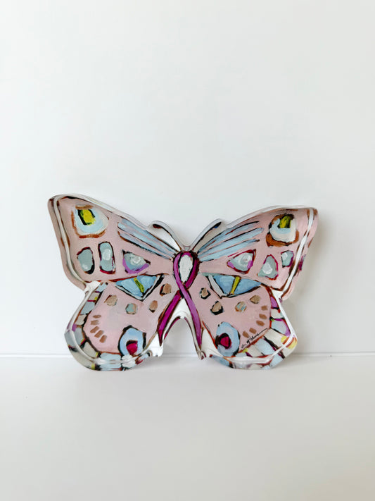 "Butterfly of Hope II" acrylic