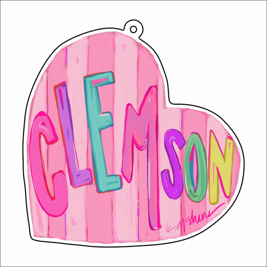"Clemson Love" Bag Charm (Case of 10)