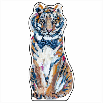 "Tiger Blues Bow Tie" Magnet (Case of 10)