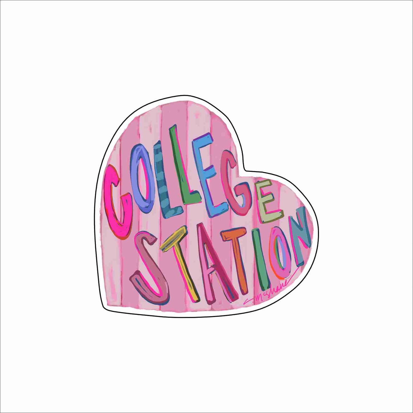 "College Station Love" Magnet (Case of 10)