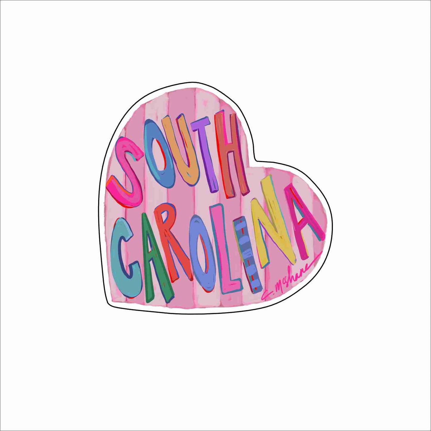"South Carolina Love" Magnet (Case of 10)