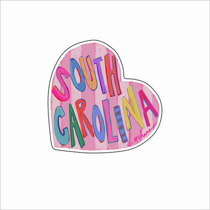 "South Carolina Love" Magnet (Case of 10)