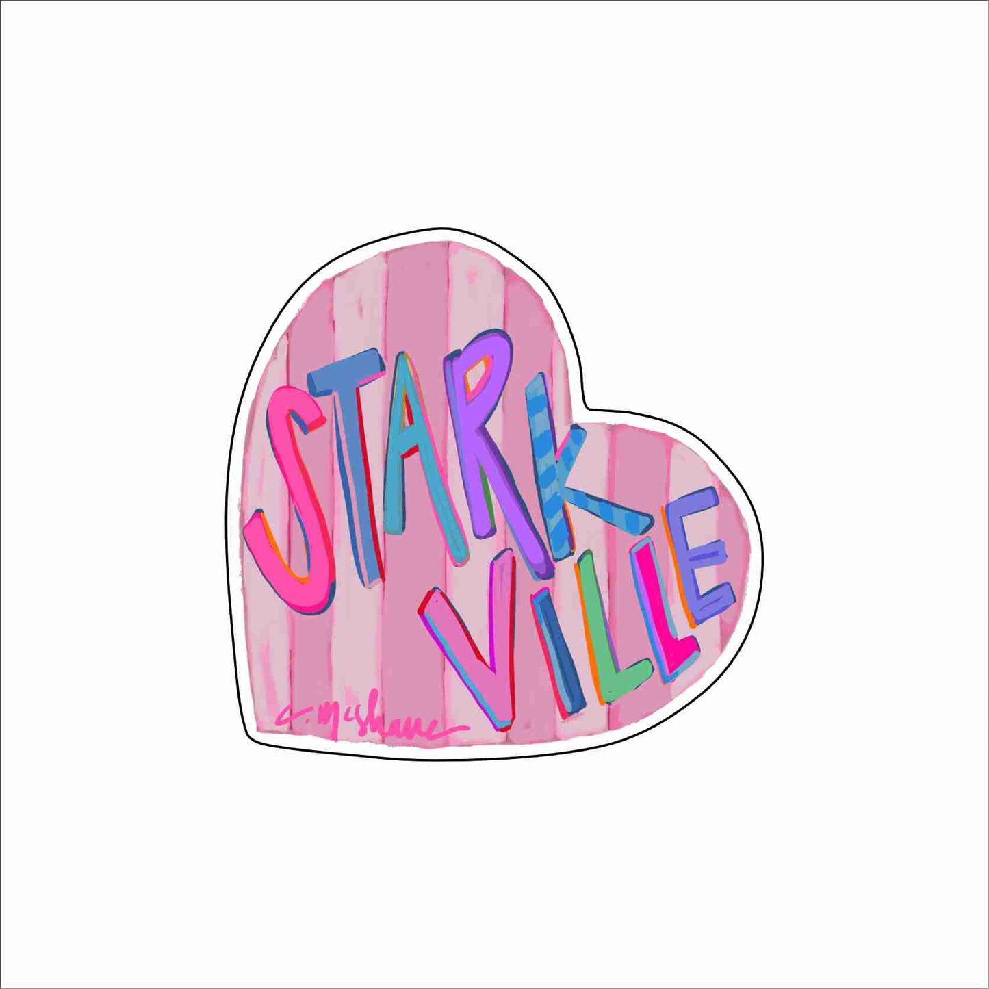 "Starkville Love" Magnet (Case of 10)