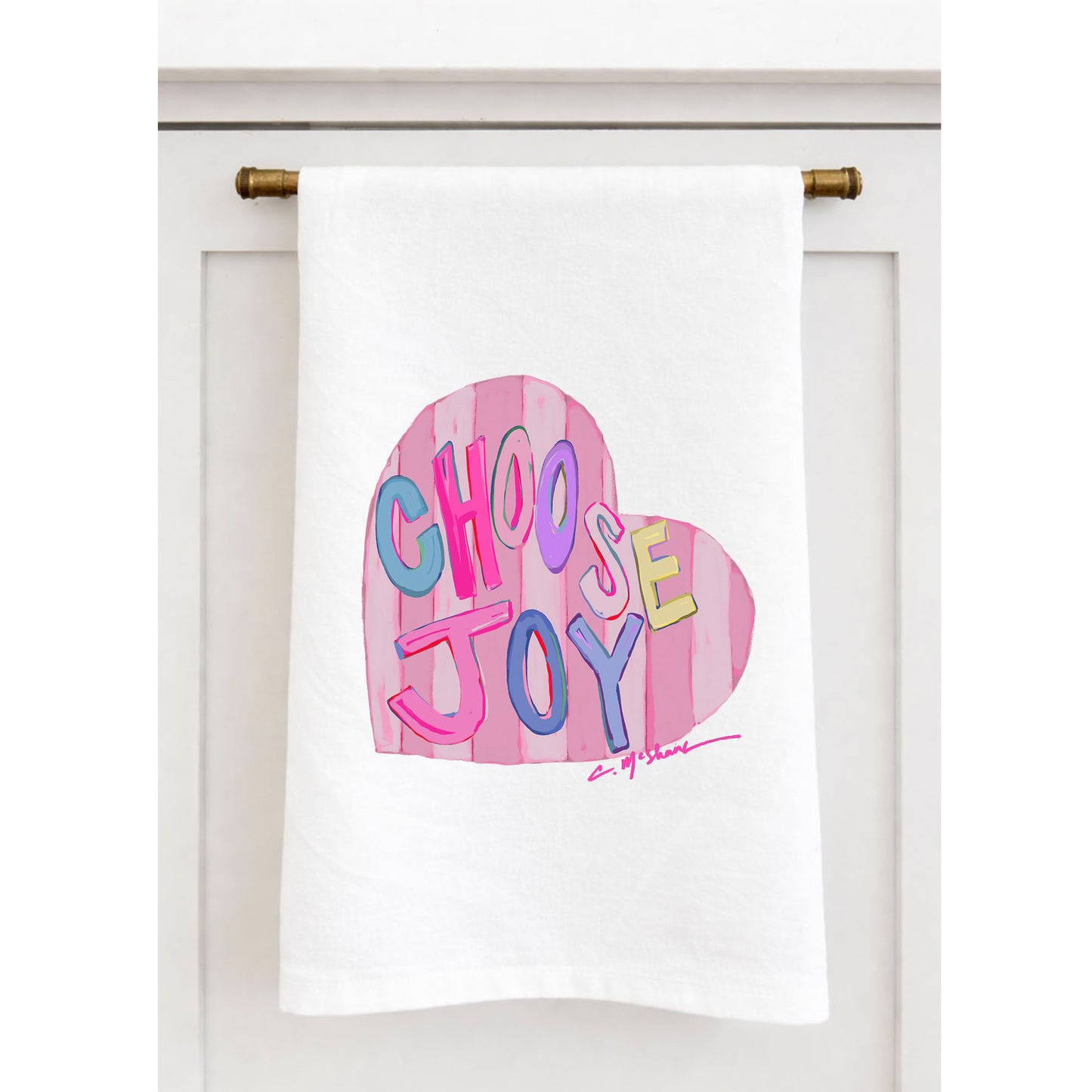 "Choose Joy" Tea Towel