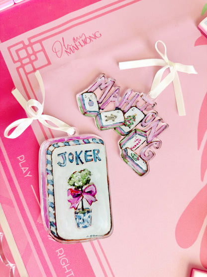 Mahjong Christmas (Ornament)