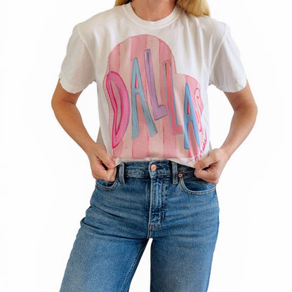 "Dallas Love" Comfort Color Art-T-shirt