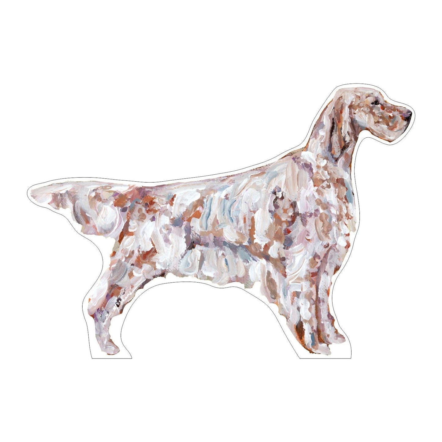 “English Setter Light” acrylic shelfie WHOLESALE