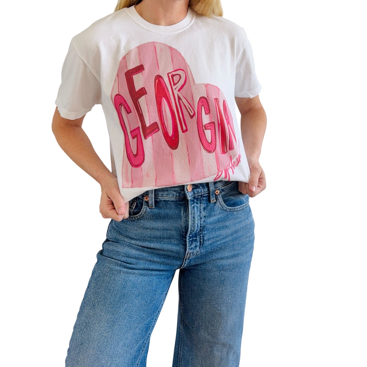 "Georgia Love" Comfort Color Art-T-shirt