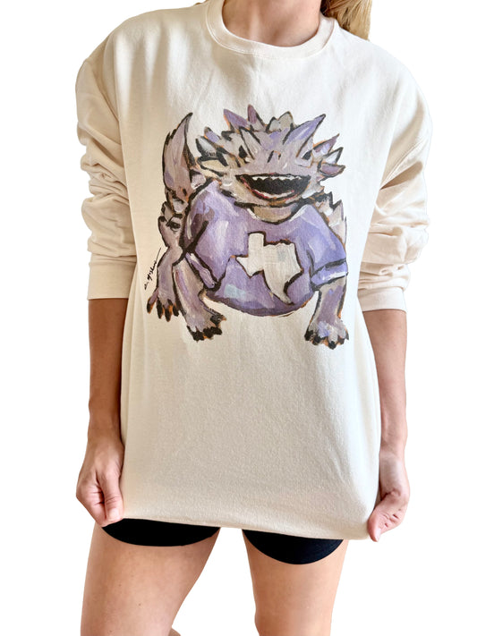 "Horned Frog" Sweatie