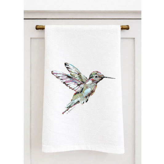 "Hummingbird" Tea Towel