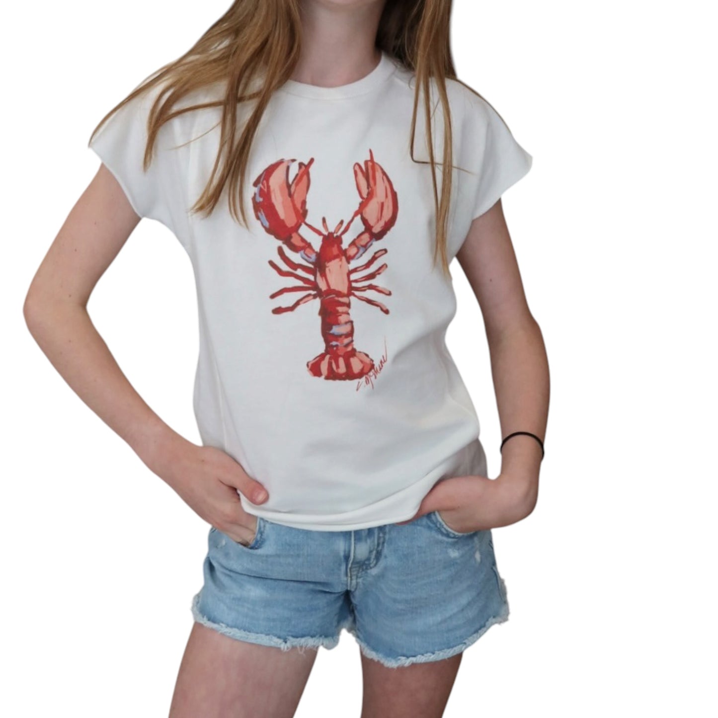 "Lobster Love" Youth Art-T-shirt