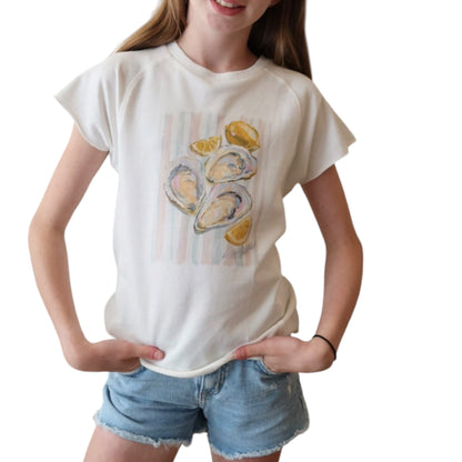 "Oysters & Lemons" Youth Art-T-shirt