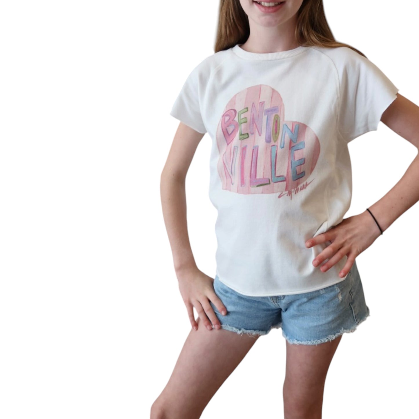 "Bentonville Love" Youth Art-T-shirt
