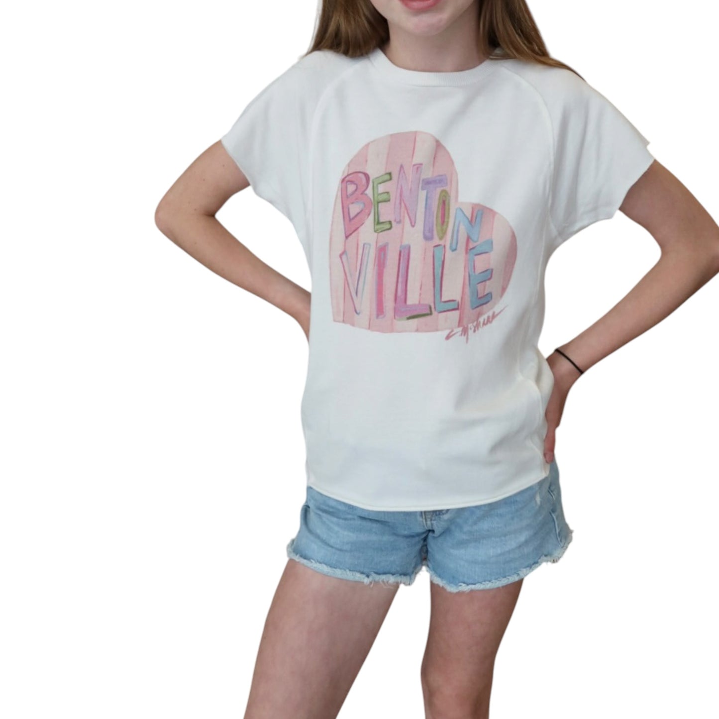 "Bentonville Love" Youth Art-T-shirt