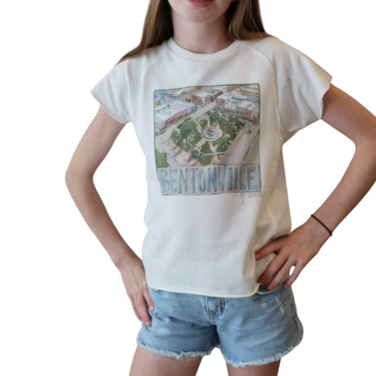 "Downtown Bentonville" Youth Art-T-shirt