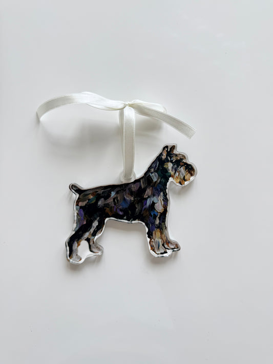 Schnauzer Abstract (Ornament)