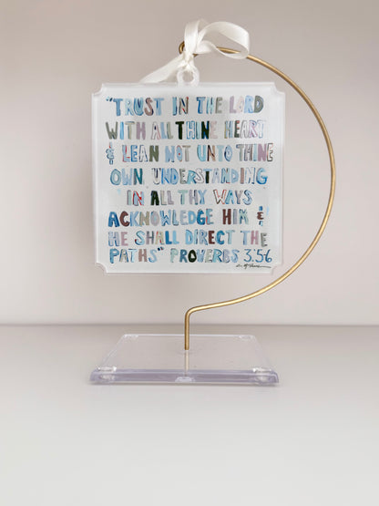 Proverbs Bible Verse (Ornament)