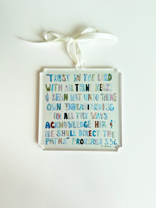 Proverbs Bible Verse (Ornament)
