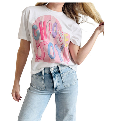 "Choose Joy" Comfort Color Art-T-shirt