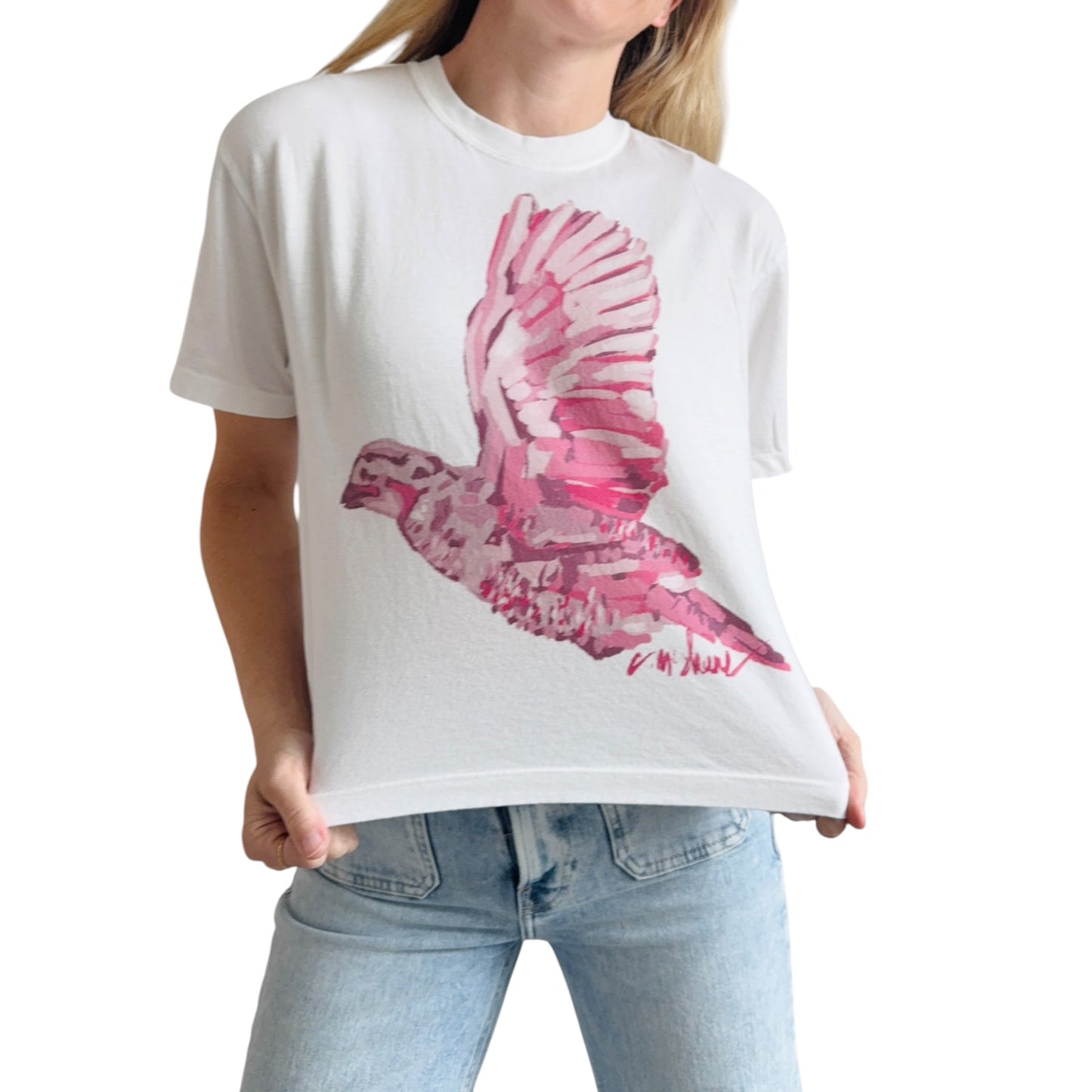 "Quail Love" Comfort Color Art-T-shirt