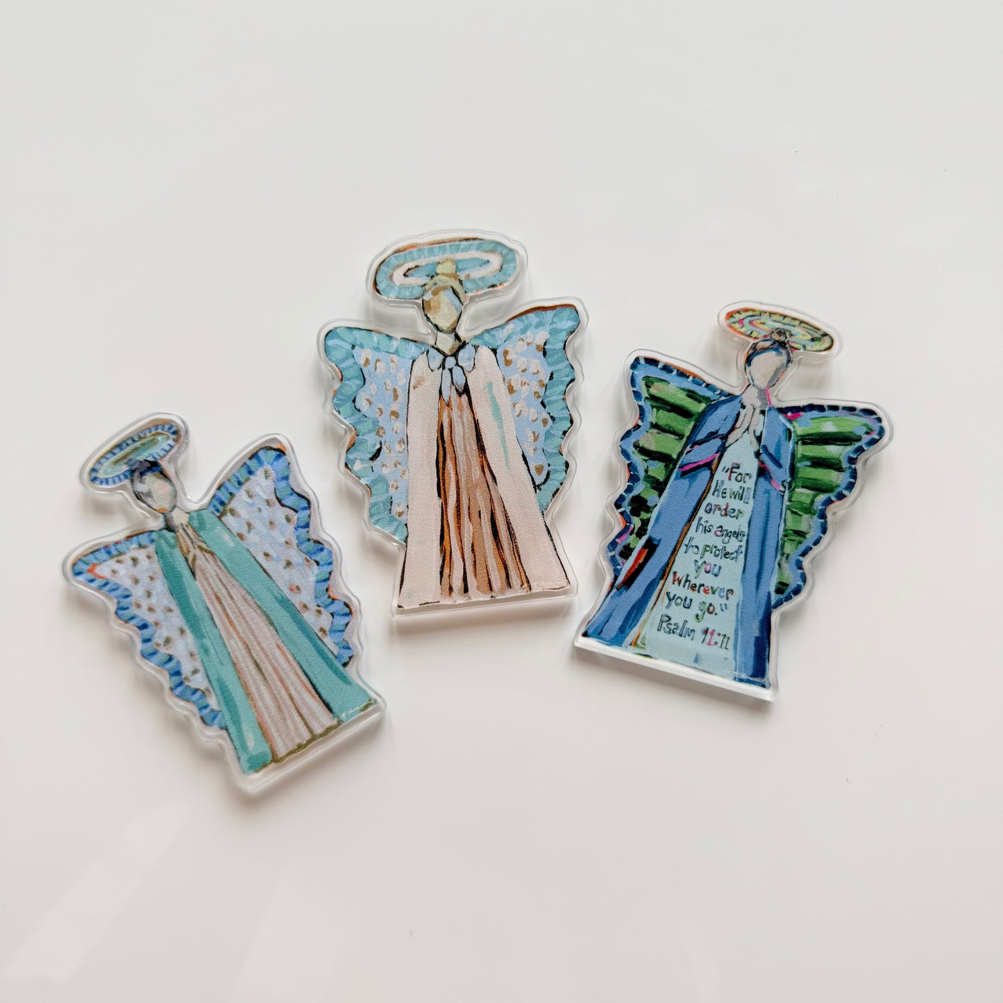 "Heavenly Angel" acrylic magnets