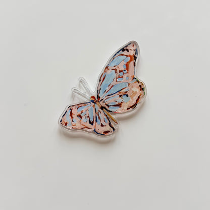 "Butterfly Kisses" acrylic magnets