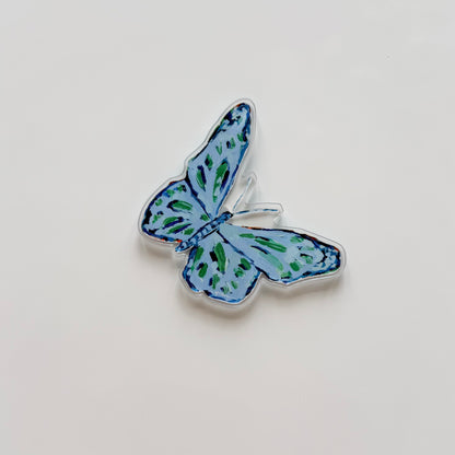 "Butterfly Kisses" acrylic magnets