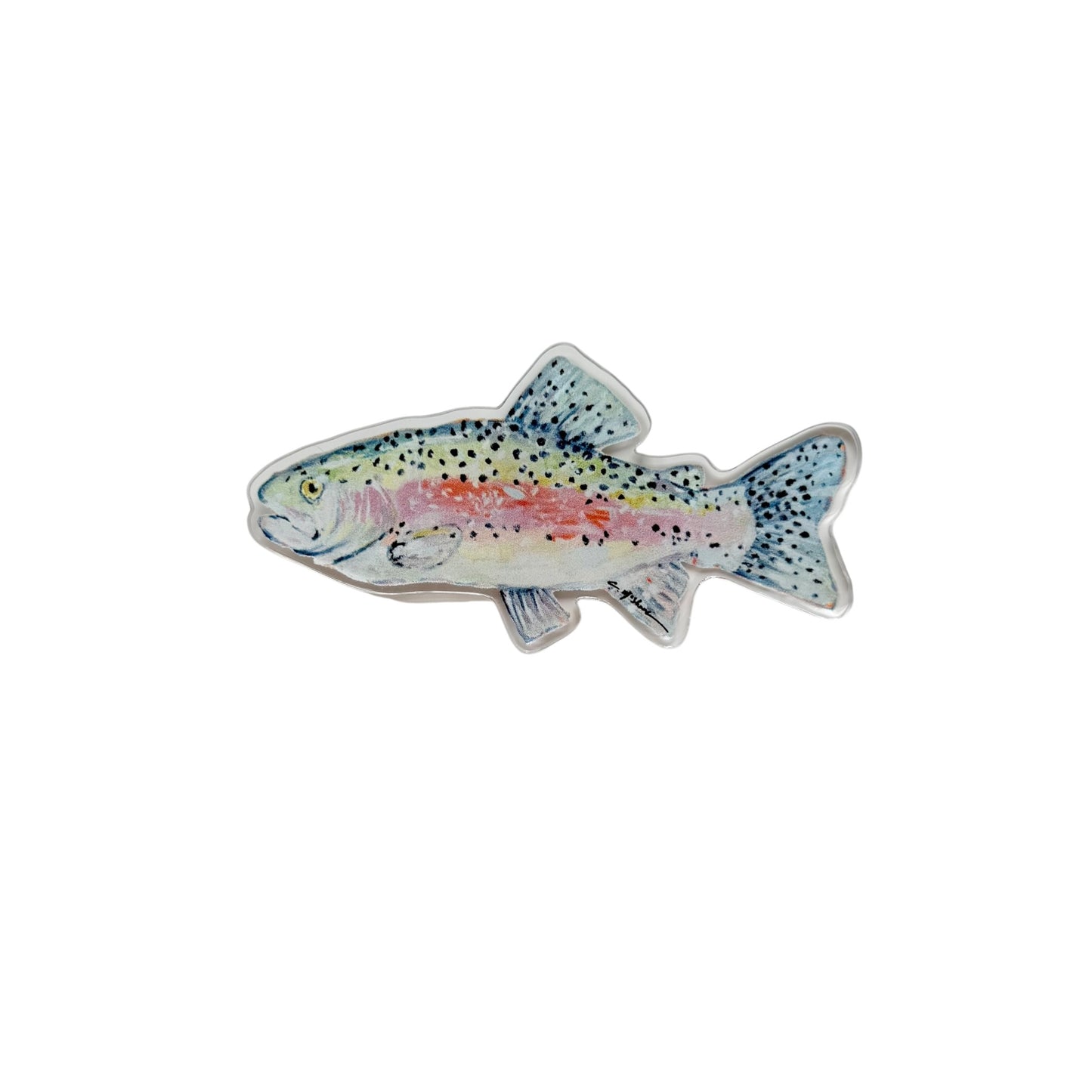 Fish acrylic magnets | Interchangeable Tabletop & Refrigerator Magnet