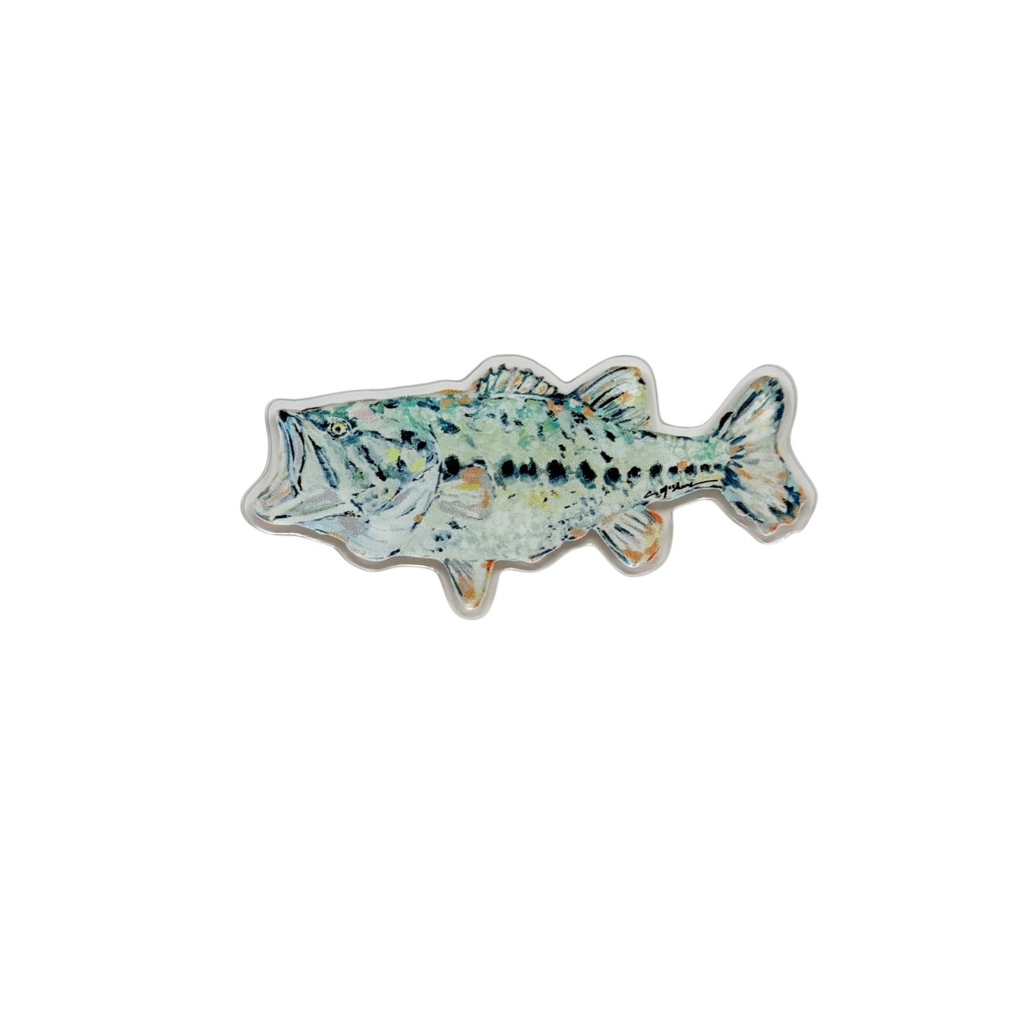 Fish acrylic magnets | Interchangeable Tabletop & Refrigerator Magnet