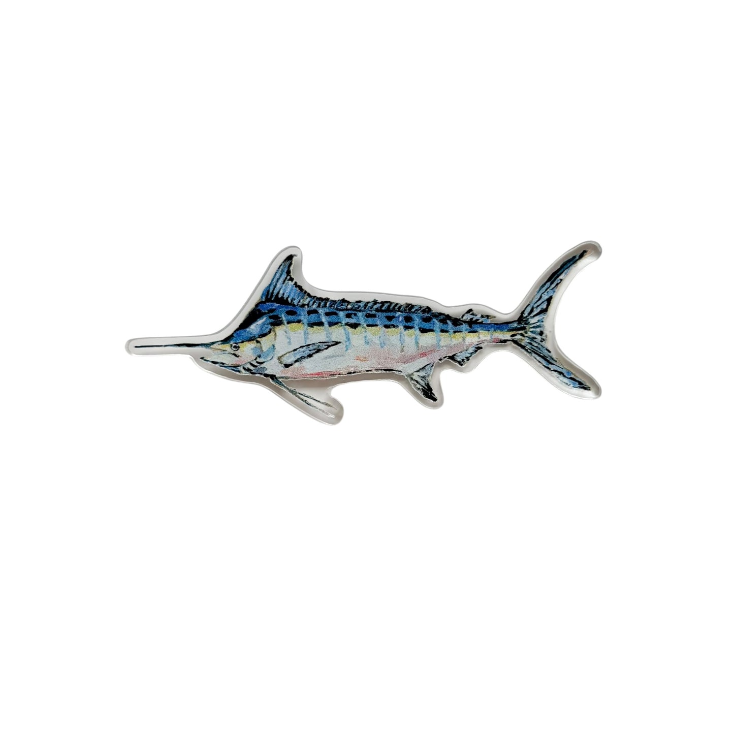 Fish acrylic magnets | Interchangeable Tabletop & Refrigerator Magnet