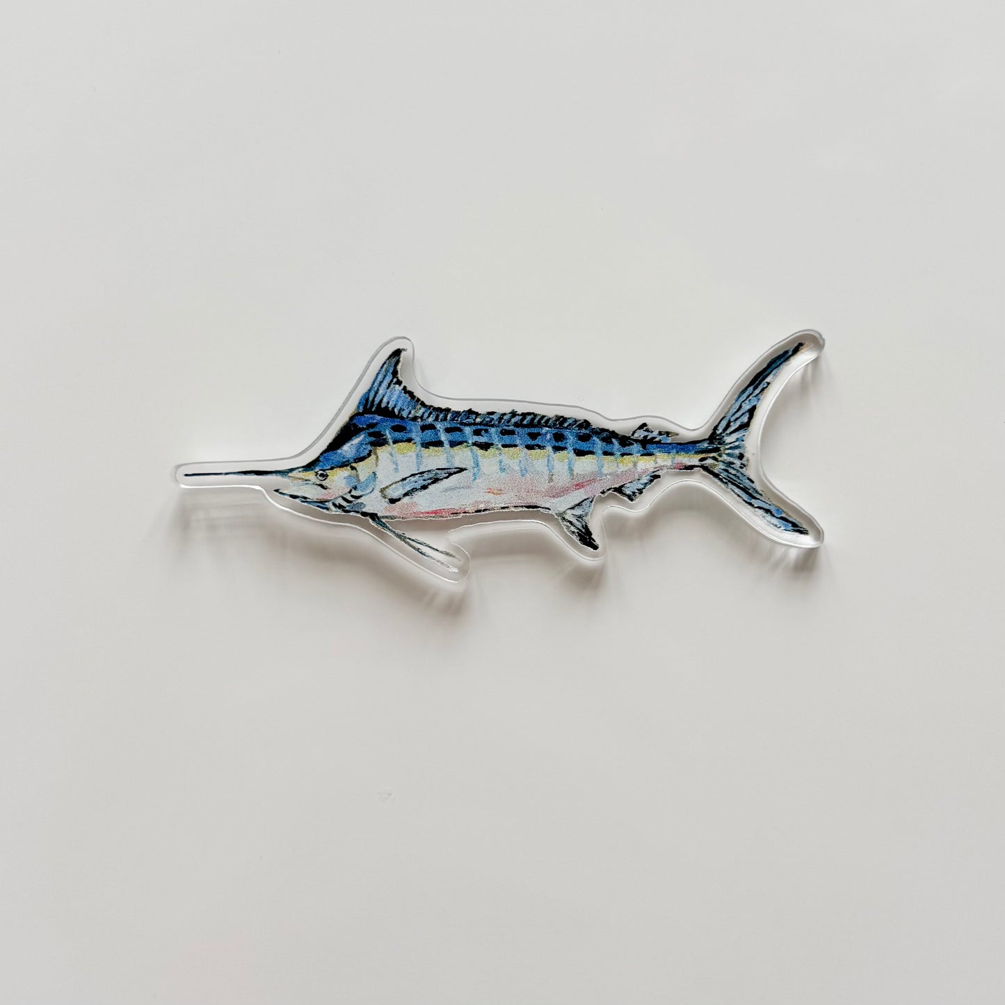 "Fishing" acrylic magnets