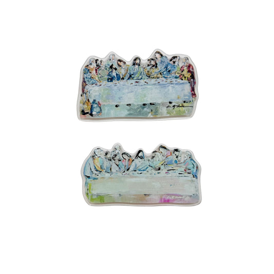 Last Supper Acrylic Magnets | Interchangeable Tabletop & Refrigerator Magnet