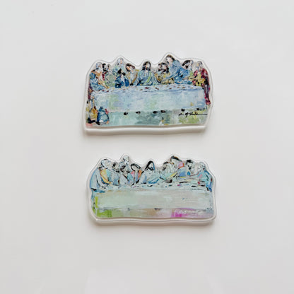 "Last Supper" acrylic magnets