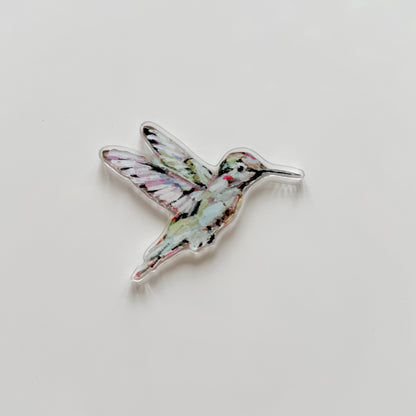 "Hummingbird" acrylic magnet