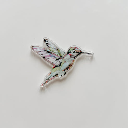 "Hummingbird" acrylic magnet