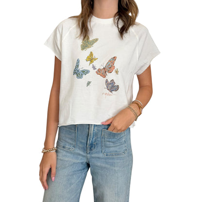 "Butterfly Love" Edgy-Short Sleeve Shirt