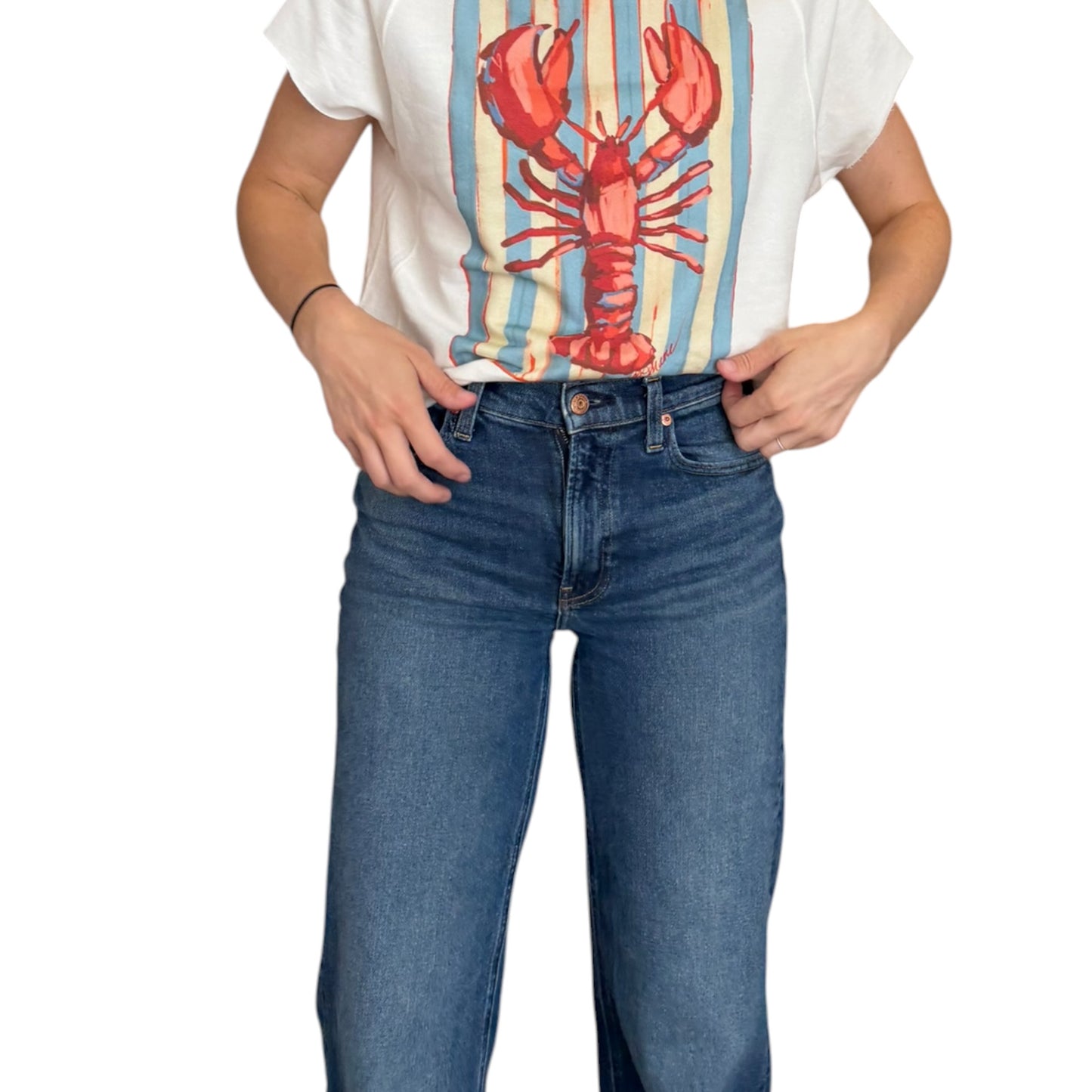 "Lobster Rollin'" Edgy-Short Sleeve Shirt
