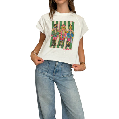"The Nutty Bunch" Nutcrackers Edgy-Short Sleeve Shirt