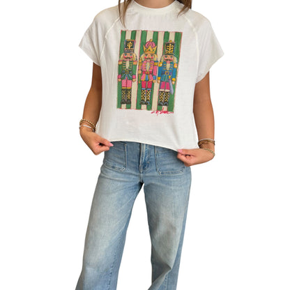 "The Nutty Bunch" Nutcrackers Edgy-Short Sleeve Shirt